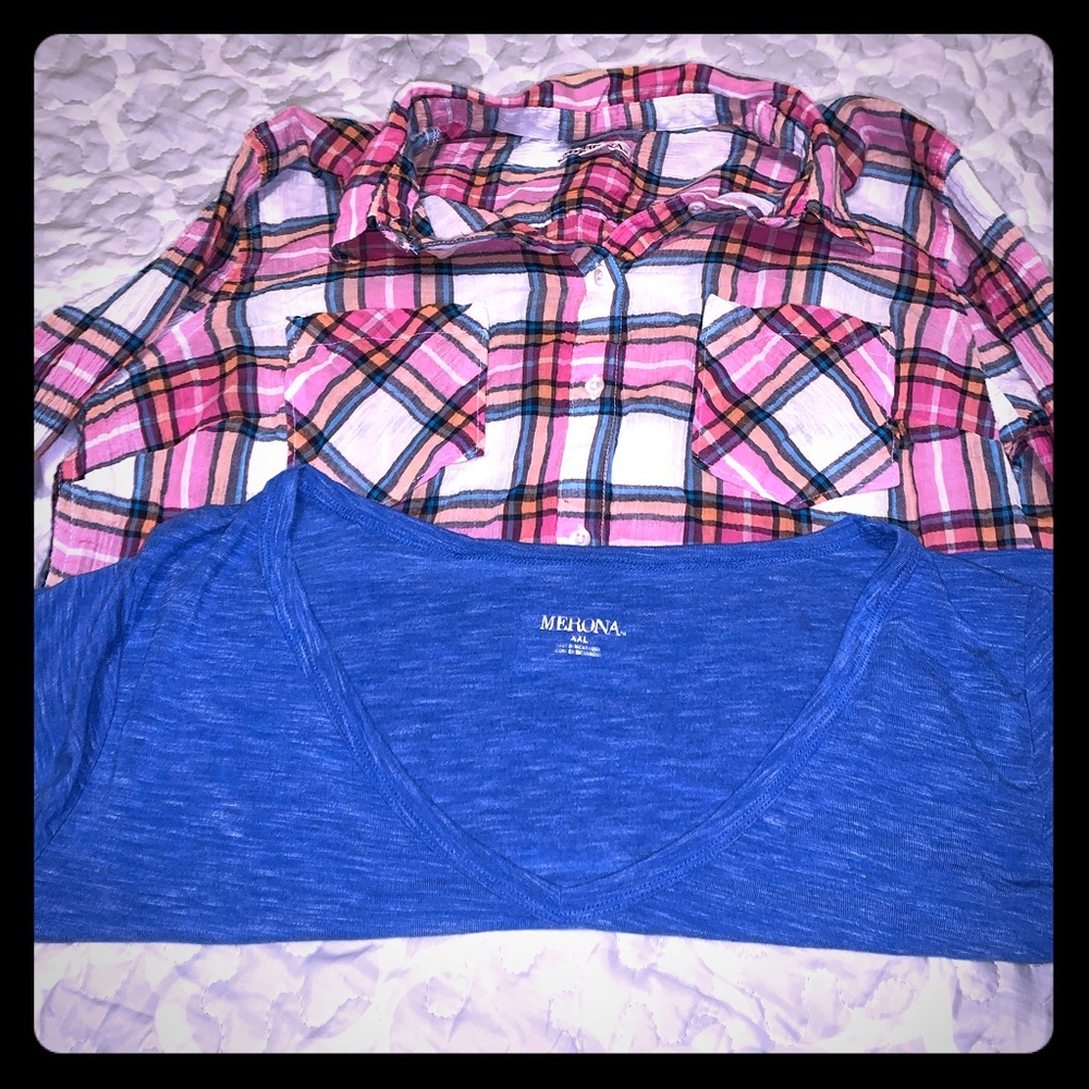 Women’s Merona XXL set of tops like new